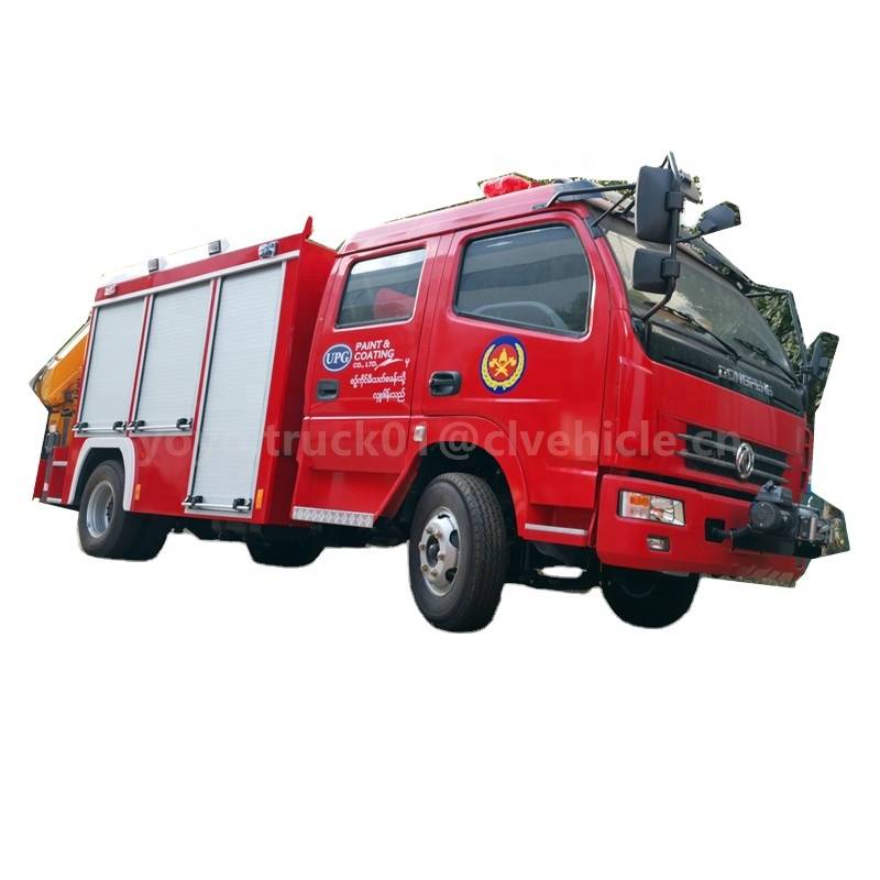 Fire Rescue Truck with Crane Fire Truck Mounted Crane for Sale - Chengli