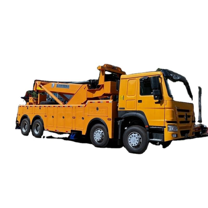 Bus Trailer Breakdown Rescue Wrecker Tow Truck 50T Rotator - Chengli