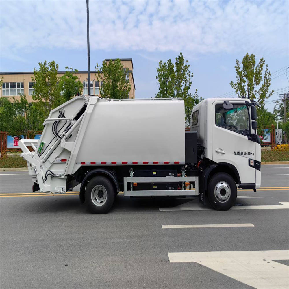 New Energy Fully Automatic Garbage Compression Vehicle Efficient Truck ...