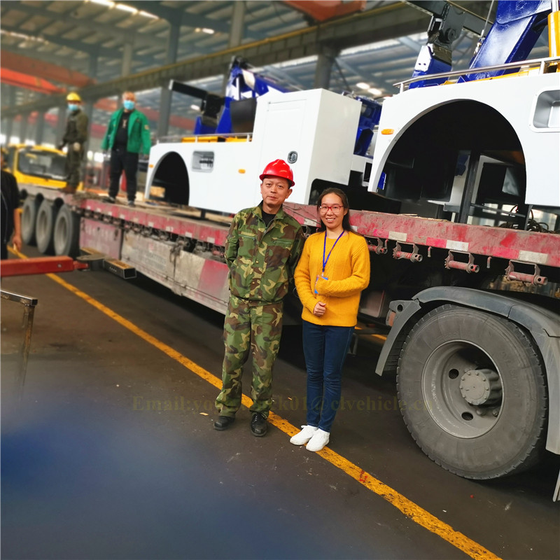 Cheap Price Emergency Rescue 6 Ton Carrier Self Loader Manual  Winch Lifting Tow Truck Wrecker  Equipment